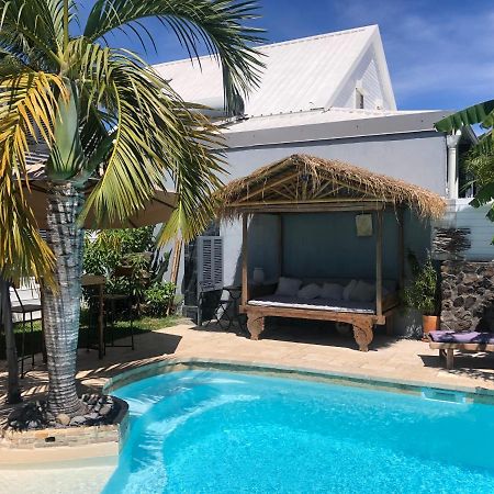 Studio Independant Dans Propriete Avec Piscine Et Wifi Appartement Saint-Gilles-les-Bains Buitenkant foto